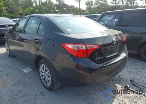 2018 Toyota Corolla Le from USA, damaged, VIN 5YFBURHE8JP817144
